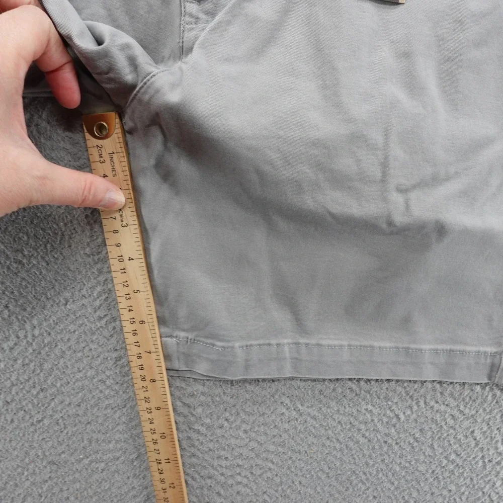 Levis XX Chino EZ Shorts Mens XL Grey Stretch Elastic Waist Casual NEW